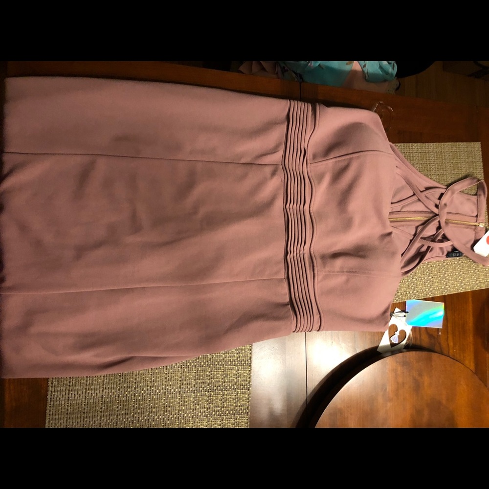 Mauve Bodycon Dress
